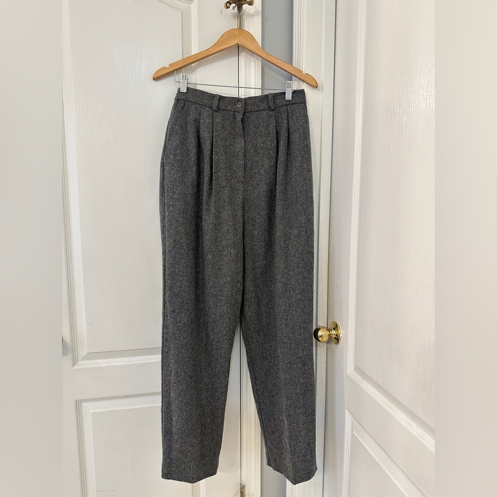 Requirements | Grey Wool Dress Pants/Trousers
